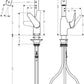 Hansgrohe Focus M42 Single Lever Kitchen Mixer 220 with Pull-out Spray 71874009