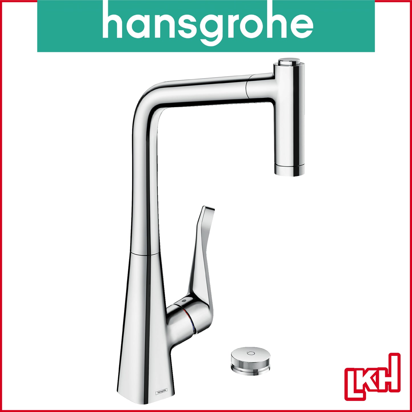 hansgrohe 73827000 pull out spray kitchen sink mixer