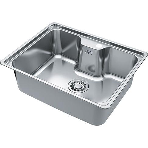 franke top mount single bowl kitchen sink