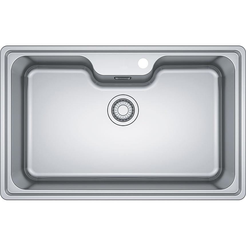 franke stainless steel single bowl kitchen sink
