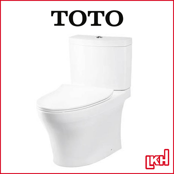 TOTO C769 Tornado Flush Two Piece Water Closet – Lucky Khoon Bathroom ...