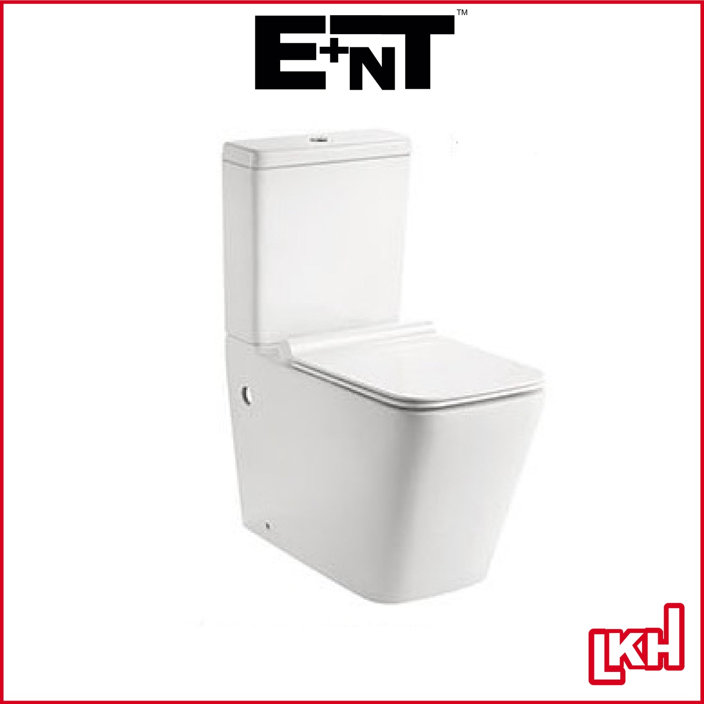 E+NT Thames Two-Piece Washdown Water Closet/Toilet Bowl