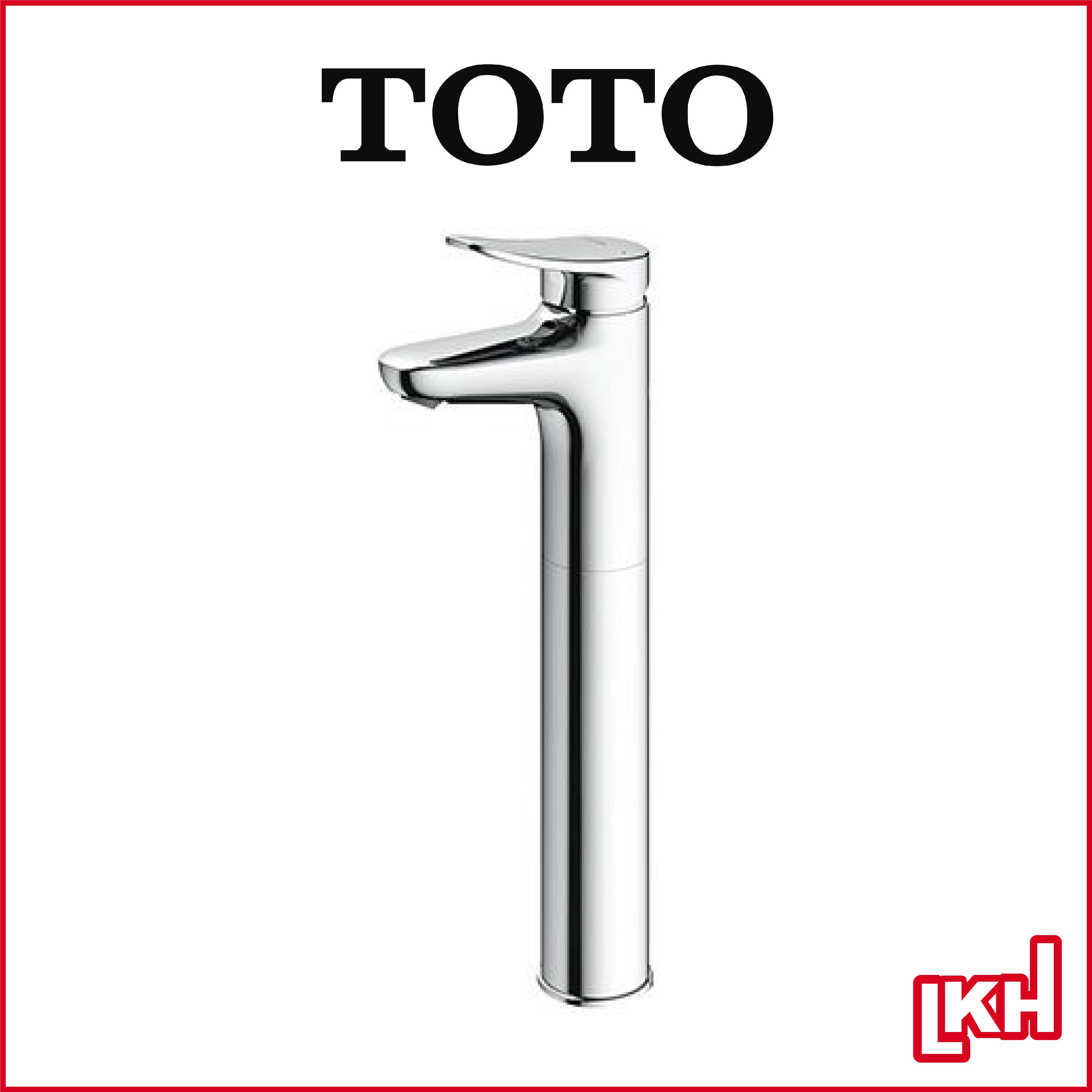 TOTO LF Series Single Lever Tall Basin Mixer TLS04307B – Lucky