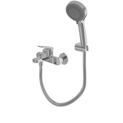 shower head with mixer