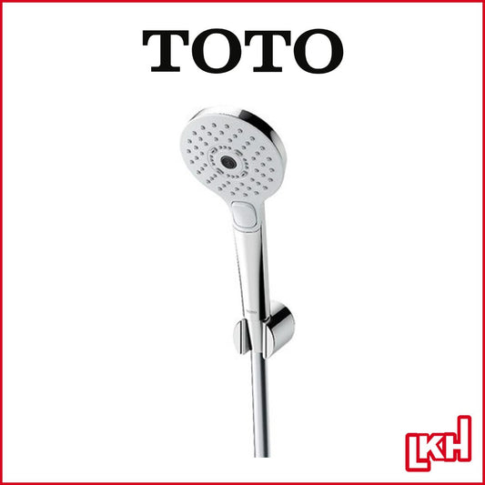 TOTO G 3 Function Hand Shower Set with Holder and Hose (Round) TBW01010