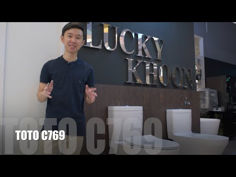 TOTO C769 Tornado Flush Two Piece Water Closet – Lucky Khoon